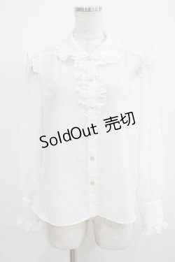 画像1: MILK / Romanticブラウス  オフ H-25-12-07-033-ML-BL-KB-ZH