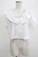 MILK / プチロックブラウス  オフ H-25-12-07-034-ML-BL-KB-ZT279