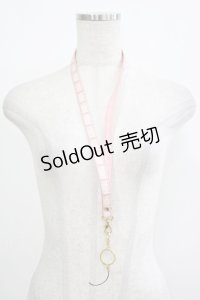 Q-pot. / チョコレートネックストラップ  ストロベリー H-25-12-07-048-QP-ZA-KB-ZH