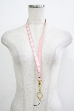 画像1: Q-pot. / チョコレートネックストラップ  ストロベリー H-25-12-07-048-QP-ZA-KB-ZH