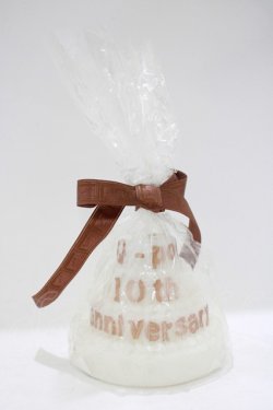 画像1: Q-pot. / キャンドル  白 H-25-12-07-050-QP-ZA-KB-ZH