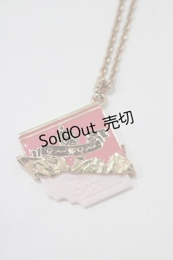 画像1: Q-pot. / Carre de Chocolat Necklace  ストロベリー H-25-12-07-052-QP-AC-KB-ZH