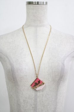 画像2: Q-pot. / Carre de Chocolat Necklace  ストロベリー H-25-12-07-052-QP-AC-KB-ZH