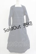 【SALE】Jane Marple / Superior typewriter sister dress  navy H-25-12-07-005-JM-OP-KB-ZT316