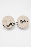 Q-pot. / Round Milk Biscuitピアス  ミルクビスケット H-25-12-07-056-QP-AC-KB-ZH