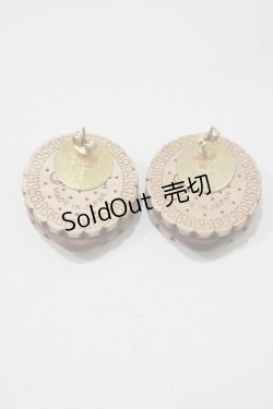 画像2: Q-pot. / Round Milk Biscuitピアス  ミルクビスケット H-25-12-07-056-QP-AC-KB-ZH
