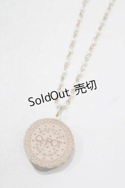 画像1: Q-pot. / Round Milk Biscuit Pearlネックレス   H-25-12-07-058-QP-AC-KB-ZH