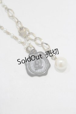 画像2: Q-pot. / Round Milk Biscuit Pearlネックレス   H-25-12-07-058-QP-AC-KB-ZH