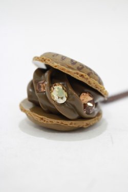 画像1: Q-pot. / ルクアレオパードマカロンネックレス   H-25-12-07-060-QP-AC-KB-ZH