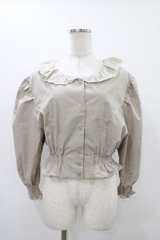 Maison de FLEUR Petite Robe / コットンブラウス 表記なし オリーブ H-25-12-07-1034-EL-BL-NS-ZH