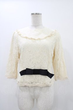 画像1: an another angelus / 総レースカットソー Free 生成り H-25-12-07-1036-CA-TO-NS-ZH