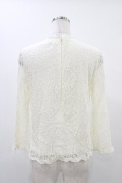 画像2: an another angelus / レーストップス Free オフホワイト H-25-12-07-1038-CA-TO-NS-ZH