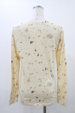 画像2: Franche Lippee / オリプリトップス M 生成り/海柄 H-25-12-07-1039-LO-TO-NS-ZH