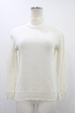 画像1: Franche Lippee / オリプリトップス M オフ/うさぎ柄 H-25-12-07-1040-LO-TO-NS-ZH