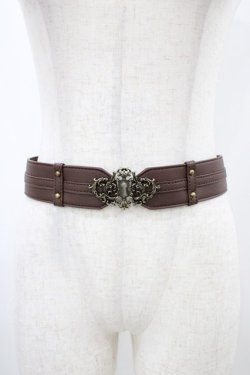 画像1: Kurumi Collaboration / マリンアカデミアベルト Free ブラウン H-25-12-07-1006-0-ZA-NS-ZH