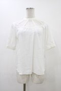 an another angelus / ドットチュールブラウス Free ホワイト H-25-12-07-1044-CA-BL-NS-ZH