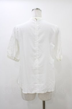 画像2: an another angelus / ドットチュールブラウス Free ホワイト H-25-12-07-1044-CA-BL-NS-ZH