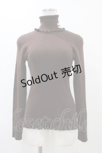 Fi.n.t / タートルネックニット Free ブラウン H-25-12-07-1052-CA-TO-NS-ZH