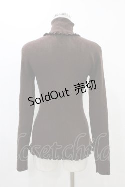 画像2: Fi.n.t / タートルネックニット Free ブラウン H-25-12-07-1052-CA-TO-NS-ZH