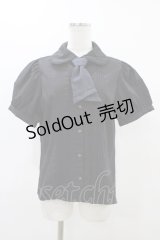 Kurumi Collaboration / マリンアカデミアブラウス L ブラック H-25-12-07-1054-0-BL-NS-ZH