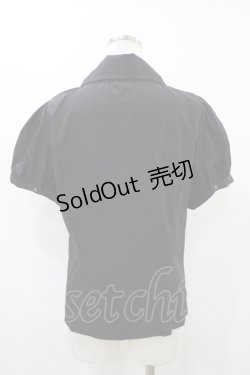 画像2: Kurumi Collaboration / マリンアカデミアブラウス L ブラック H-25-12-07-1054-0-BL-NS-ZH