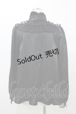 画像2: ALICE and the PIRATES / オルゴールピエロブラウス Free ブラック H-25-12-07-1055-PA-BL-NS-ZH