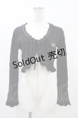 ALICE and the PIRATES / ダイヤ透かし編みボレロ Free ブラック H-25-12-07-1056-PA-TO-NS-ZH