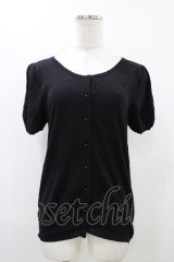 Franche Lippee / カーディガン M ブラック H-25-12-07-1057-LO-TO-NS-ZH