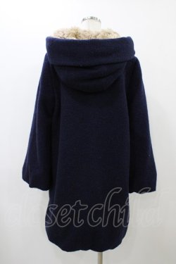 画像2: Franche Lippee / フードコート M ネイビー H-25-12-07-1060-LO-CO-NS-ZH