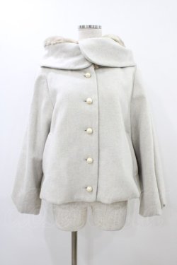 画像1: Franche Lippee / フードコート M グレー H-25-12-07-1061-LO-CO-NS-ZH