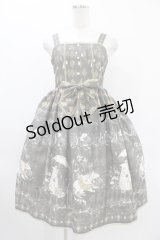 World illusion（海外ロリータブランド） / ジャンパースカート M ブラウン H-25-12-07-1009-0-OP-NS-ZH