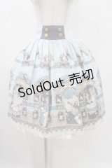 Mare del tempio（海外ロリータブランド） / ダブルボタンスカートセット M サックス H-25-12-07-1010-0-SK-NS-ZH