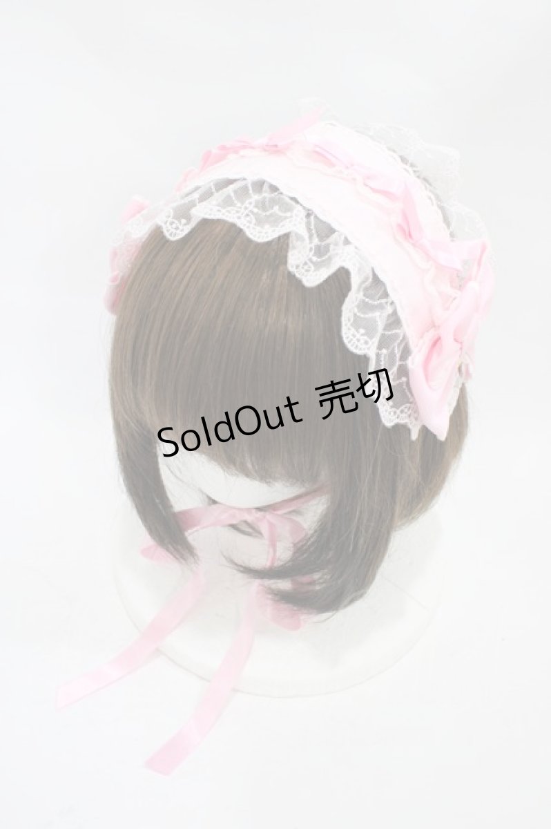 画像1: Angelic Pretty / カルテットリボンヘッドドレス  ピンク H-25-12-07-1002-AP-AC-NS-ZH (1)