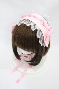 Angelic Pretty / カルテットリボンヘッドドレス  ピンク H-25-12-07-1002-AP-AC-NS-ZH