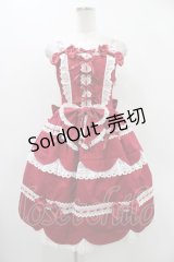 BABY,THE STARS SHINE BRIGHT / Petal fortune tellingジャンパースカート Free エンジ H-25-12-07-1011-BA-OP-NS-ZH