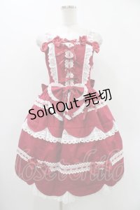 BABY,THE STARS SHINE BRIGHT / Petal fortune tellingジャンパースカート Free エンジ H-25-12-07-1011-BA-OP-NS-ZH