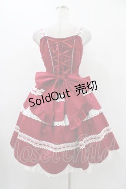 画像2: BABY,THE STARS SHINE BRIGHT / Petal fortune tellingジャンパースカート Free エンジ H-25-12-07-1011-BA-OP-NS-ZH