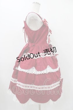 画像3: BABY,THE STARS SHINE BRIGHT / Petal fortune tellingジャンパースカート Free エンジ H-25-12-07-1011-BA-OP-NS-ZH