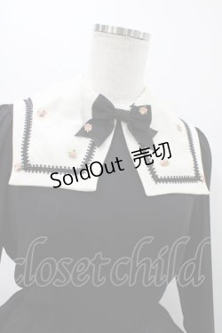 画像4: Innocent World / ローズモチーフワンピース M ブラック H-25-12-07-1012-IW-OP-NS-ZH