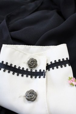 画像7: Innocent World / ローズモチーフワンピース M ブラック H-25-12-07-1012-IW-OP-NS-ZH