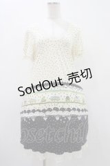 Franche Lippee / オリプリワンピース M 生成り H-25-12-07-1014-LO-OP-NS-ZH