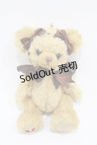 BABY,THE STARS SHINE BRIGHT / くまくみゃちゃんストラップ  ミルクティー H-25-12-07-1003-BA-ZA-NS-ZH