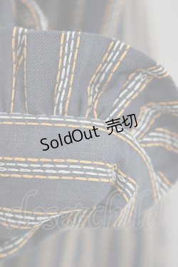 画像3: Fluff Mollie（海外ロリータブランド） / ストライプワンピース Free ネイビー H-25-12-07-1016-0-OP-NS-ZH