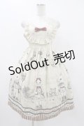 World illusion（海外ロリータブランド） / ジャンパースカート M 生成り H-25-12-07-1019-0-OP-NS-ZH