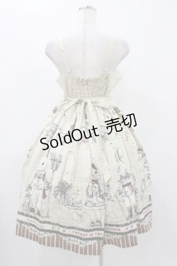 画像2: World illusion（海外ロリータブランド） / ジャンパースカート M 生成り H-25-12-07-1019-0-OP-NS-ZH