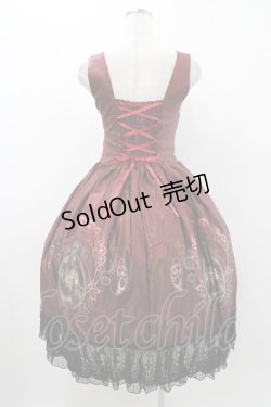 画像2: Ever Tales（海外ロリータブランド） / ジャンパースカート M ボルドー H-25-12-07-1021-0-OP-NS-ZH