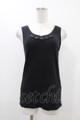 Franche Lippee / タンクトップ M ブラック H-25-12-07-1032-LO-TO-NS-ZH