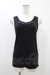 Franche Lippee / タンクトップ M ブラック H-25-12-07-1032-LO-TO-NS-ZH
