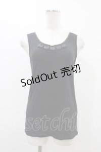 Franche Lippee / タンクトップ M ブラック H-25-12-07-1032-LO-TO-NS-ZH