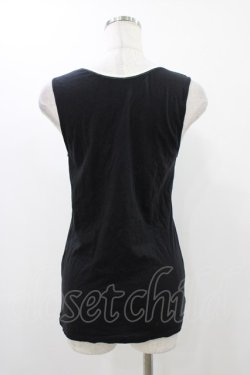 画像2: Franche Lippee / タンクトップ M ブラック H-25-12-07-1032-LO-TO-NS-ZH